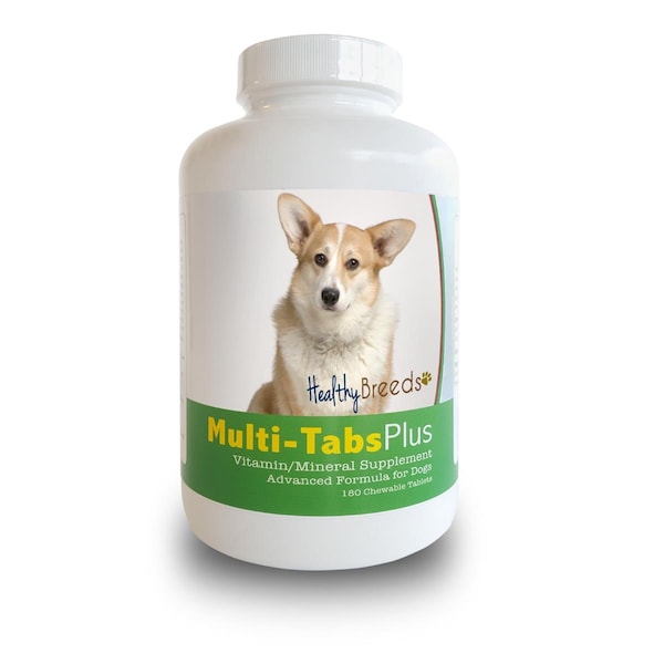 Healthy Breeds Cardigan Welsh Corgi Multi-Tabs Plus Chewable Tablets, 180PK 840235139970 - main